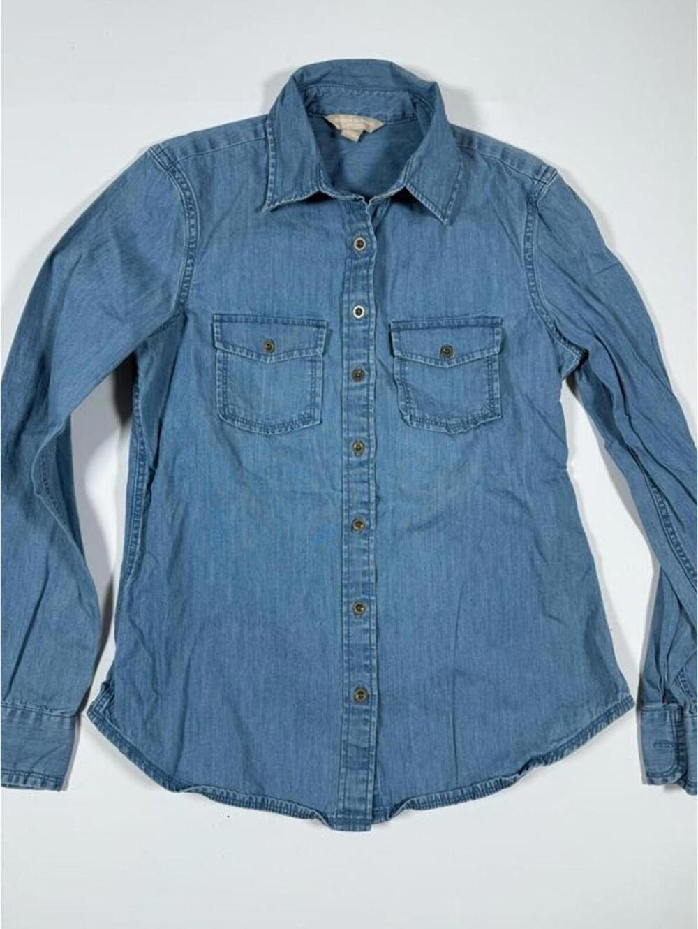 Banana Republic Women's Denim Button-Up Shirt XS